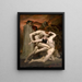 Dante i Wergiliusz w piekle - William Bouguereau — oprawiony obraz na ścianie