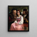 Między bogactwem a miłością - William Bouguereau — oprawiony obraz na ścianie