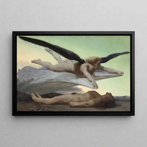 Równość wobec śmierci - William Bouguereau — oprawiony obraz na ścianie