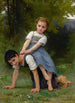 La Bourrique - William Bouguereau — widok dzieła