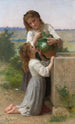 Przy fontannie - William Bouguereau — widok dzieła