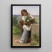 Przy fontannie - William Bouguereau — oprawiony obraz na ścianie