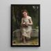 La Liseuse - William Bouguereau — oprawiony obraz na ścianie