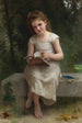 La Liseuse - William Bouguereau — widok dzieła