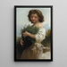 La Petite Esméralda - William Bouguereau — oprawiony obraz na ścianie