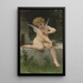 L'Amour au papillon - William Bouguereau — oprawiony obraz na ścianie