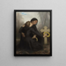 Dzień zmarłych - William Bouguereau — oprawiony obraz na ścianie