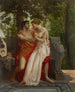 Kochankowie - William Bouguereau — widok dzieła