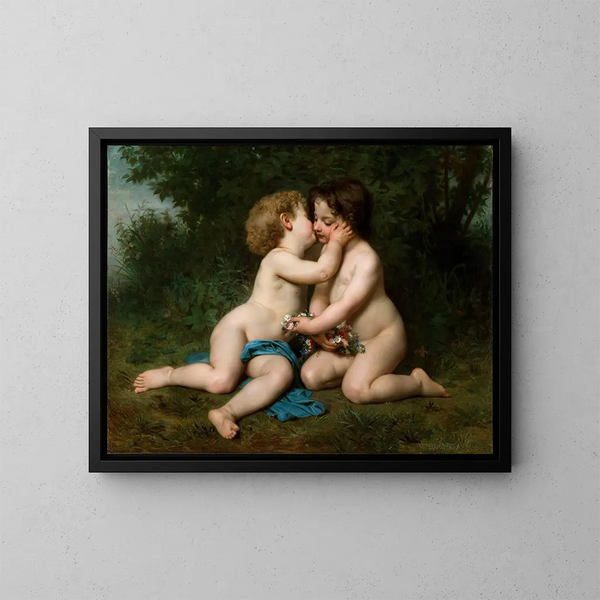 Pokój - William Bouguereau — oprawiony obraz na ścianie