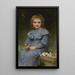 Pąki - William Bouguereau — oprawiony obraz na ścianie