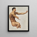 Studium satyry dla nimf i satyra - William Bouguereau — oprawiony obraz na ścianie