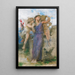 Delikatne słowa - William Bouguereau — oprawiony obraz na ścianie