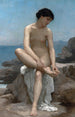 La Baigneuse - William Bouguereau — widok dzieła