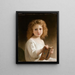 Le Livre d'Histoire - William Bouguereau — oprawiony obraz na ścianie