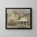 Moulin Saint-Lavoir à Chartres - William Callow — oprawiony obraz na ścianie