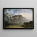 Mont Olympe, jezioro St Clair, Tasmania, źródło Derwent - William Charles Piguenit — oprawiony obraz na ścianie