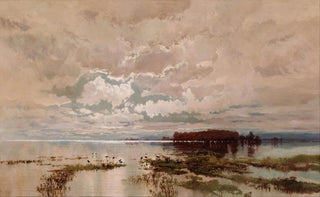 William Charles Piguenit - The flood in the Darling 1890.webp