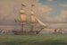 Le brick anglais Norval avant le vent - William Clark — widok dzieła