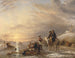 Scena z zamarzniętej sceny - William Collins — widok dzieła