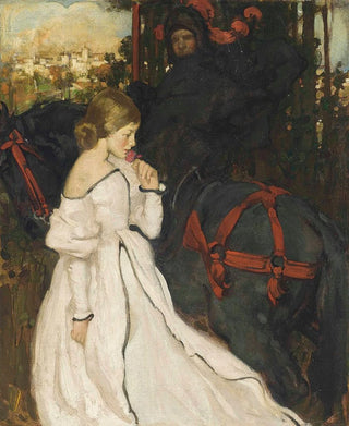 William Dacres Adams - Chivalric love.webp