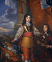 Karola II (1630 - 1685), króla Szkocji (1649 - 1685) oraz króla Anglii i Irlandii (1660 - 1685) - William Dobson — widok dzieła