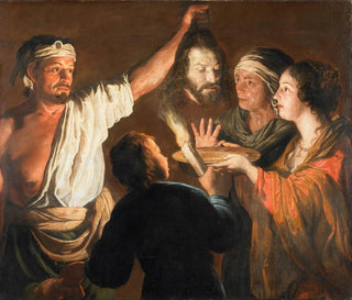 William Dobson - The Executioner with the Head of John the Baptist.webp