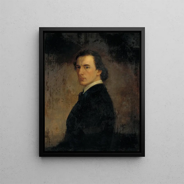 William Edgar Marshall - Portrait of the Artist Age 23.webp