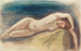 Nu Féminin Allongé - William Edward Frost — widok dzieła