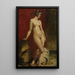 Studium kobiecego aktu stojącej - William Etty — oprawiony obraz na ścianie