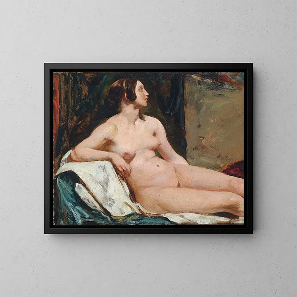 kobiecy Nu - William Etty — oprawiony obraz na ścianie