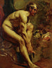 Nu masculin - William Etty — widok dzieła