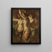 Trzy Gracje - William Etty — oprawiony obraz na ścianie