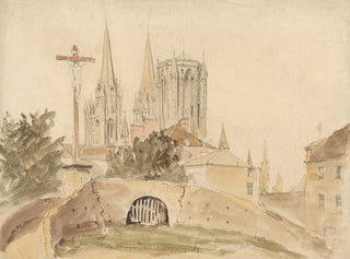 William Frome Smallwood - Coutances Cathedral.webp