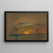 Coucher de soleil - William Gedney Bunce — oprawiony obraz na ścianie