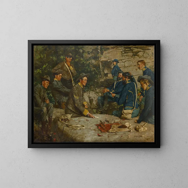 Entre les lignes - William Gilbert Gaul — oprawiony obraz na ścianie