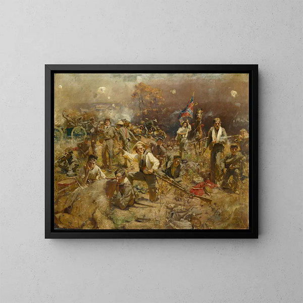 Walka chwalebna - William Gilbert Gaul — oprawiony obraz na ścianie
