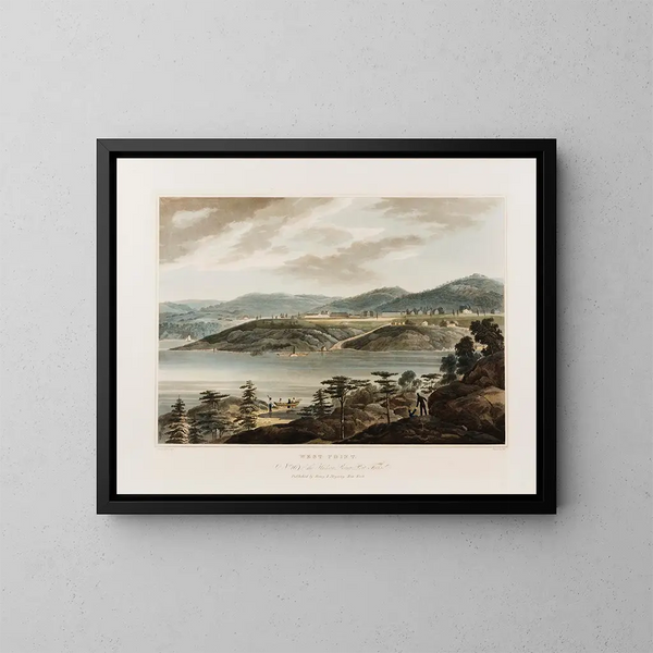 Point du jour - William Guy Wall — oprawiony obraz na ścianie