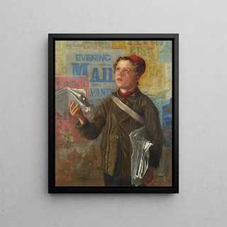William H Snape - The evening news.webp