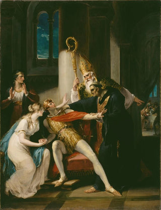 William Hamilton - Edwy and Elgiva A Scene from Saxon History.webp
