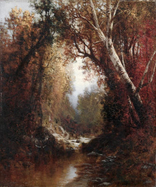 William Hart - Autumn Scene in the Adirondacks.webp