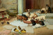 L'heure du repas - William Henry Hamilton Trood — widok dzieła