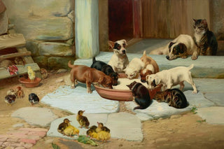 William Henry Hamilton Trood - Meal Time.webp