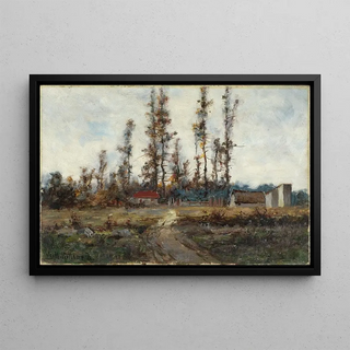 William Henry Hilliard - Landscape near Barbizon France.webp