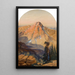 Mont de la Sainte-Croix - William Henry Holmes — oprawiony obraz na ścianie