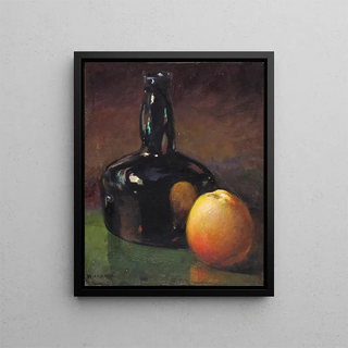 William Henry Holmes - Still LifeApples and Bottle.webp