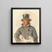 Un postillon - William Henry Hunt — oprawiony obraz na ścianie