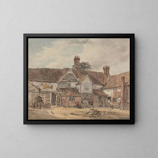 William Henry Hunt - Old Farm Buildings.webp