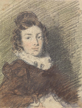 William Henry Hunt - Portrait Study of a Girl.webp