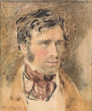 William Henry Hunt - Portrait of a Man.webp