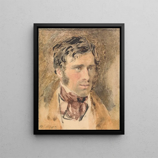 William Henry Hunt - Portrait of a Man.webp